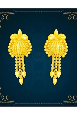 luv-fashion-golden-drop-earrings-pack-of-1-golden