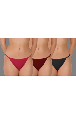 madam-multicolor-cotton-lycra-solid-womens-no-panty-line-pack-of-3-none