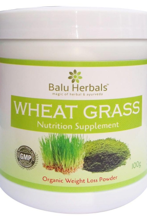 BALU HERBALS AYURVEDA Wheatgrass Powder 100g Powder 100 gm Pack Of 1