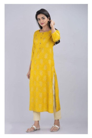 kbz-yellow-rayon-straight-kurti-xxl