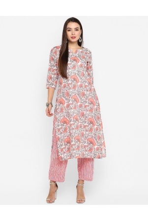 antaran-cotton-printed-straight-womens-kurti-off-white-pack-of-1-none