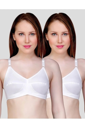 tcg-white-cotton-non-padded-womens-everyday-bra-pack-of-2-none