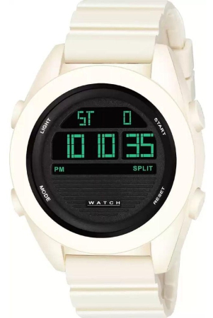 hala-white-silicon-digital-mens-watch