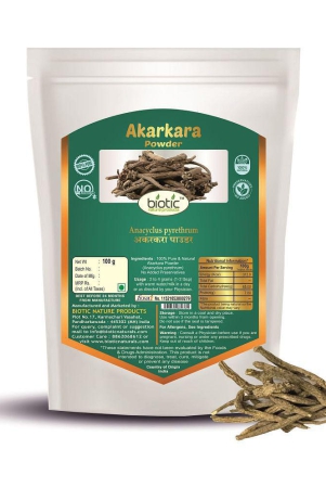 biotic-akarkara-roots-powder-pellitory-root-powder-100-gm