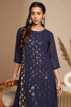 janasya-crepe-printed-a-line-womens-kurti-navy-blue-pack-of-1-none