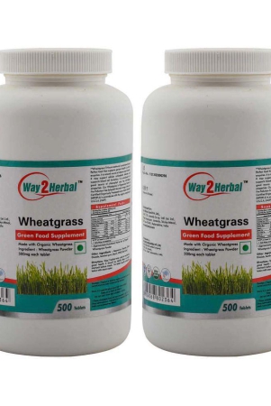 way2herbal-wheatgrass-tablets-500-nos-pack-of-2