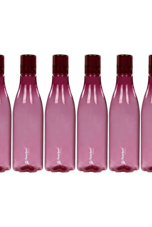 pearlpet-throttle-1000ml-wine-6pcs-wine-plastic-water-bottle-1000-ml-set-of-6-wine