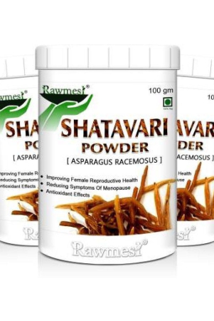 rawmest Organic Shatavari Powder   300 gm Vitamins Powder