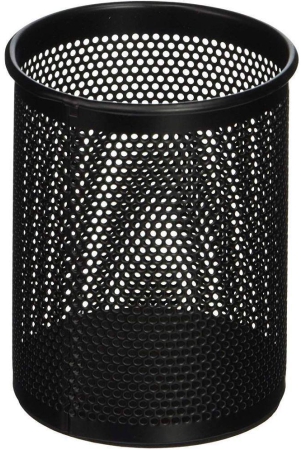 shb-black-easypag-1-pcs-35-inch-round-mesh-cup-desk-pen-pencil-holder-black