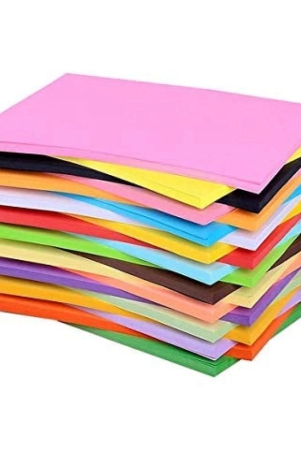 eclet-40-pcs-color-a4-medium-size-sheets-10-colour-x-4-sheet-art-and-craft-paper-double-sided-colored-origami-folding-diy-craft-smooth-finish-home-school-office-stationery-10-sheets-eac