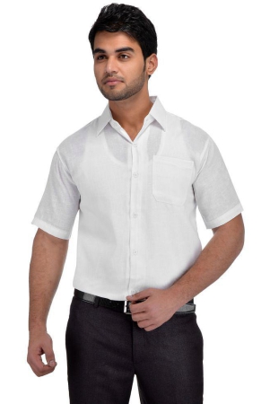 kloset-by-riag-100-cotton-regular-fit-solids-half-sleeves-mens-casual-shirt-white-pack-of-1-none