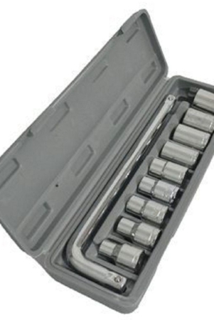 aiwa-tm-plastic-socket-wrench-set-tool-kit-grey-10-pieces