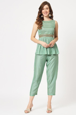 pannkh-womens-self-embellished-pleated-peplum-style-top-with-pants-set-none