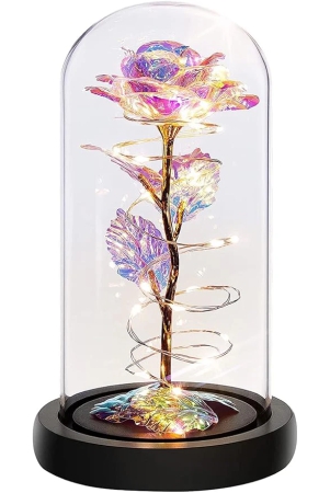 kathiyawadi-rose-flower-gifts-for-women-birthday-gifts-for-women-colorful-rainbow-artificial-flower-rose-light-up-rose-in-acrylic-dome-women-gifts-valentines-anniversary-wedding-gifts