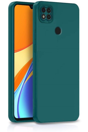 case-vault-covers-green-silicon-plain-cases-compatible-for-xiaomi-mi-redmi-10a-pack-of-1-green