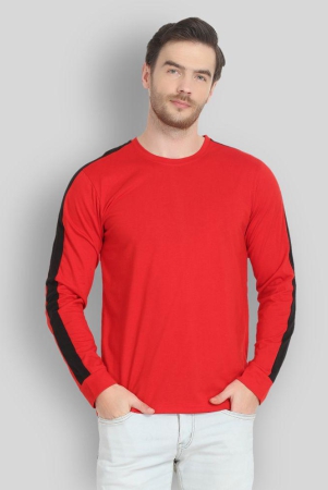 glito-red-cotton-blend-regular-fit-mens-t-shirt-pack-of-1-none