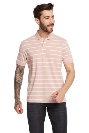 octave-men-striped-polo-collar-pockets-t-shirt