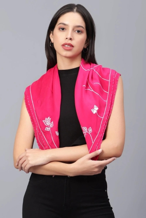 pink-scarf-hand-embroidered-scarf