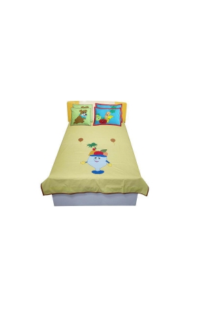 hugsnrugs-cotton-single-bedsheet-yellow