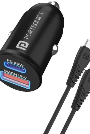 portronics-car-mobile-charger-por-1871-black