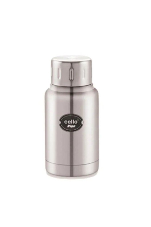 Cello Vigo Stainless Steel Vacusteel Water Bottle | 1 Pc Silver