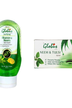 globus-remedies-aloevera-face-wash-neem-soap-face-wash-245-gm