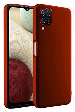 samsung-galaxy-a12-back-cover-case-liquid-silicone-red