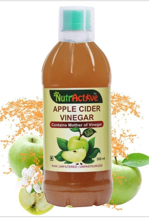 NutrActive Super Apple Cider For Healthy Digestion 500 ml Unflavoured