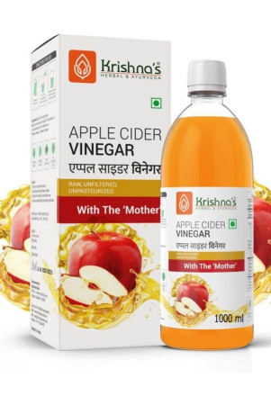 krishnas-herbal-ayurveda-apple-cider-vinegar-1000ml