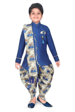 ahhaaaa-ethnic-wear-sherwaniindo-western-and-printed-dhoti-pant-with-dupatta-for-kids-and-boys-none