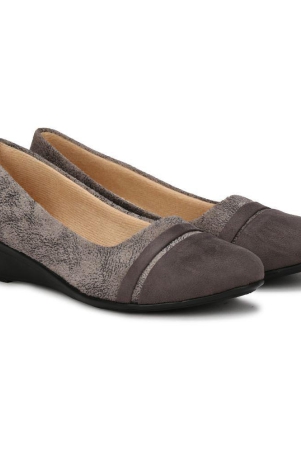 Saheb - Gray Women''s Casual Ballerinas - None