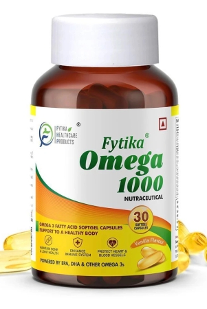 Fytika Omega 1000 (Omega-3 Fatty acids)- 30 Capsules