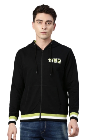 TVS Racing Hooded Sweatshirt-Premium 100% Compact Cotton French Terry-Stylish and Comfortable for Men-Sweatshirt for Men with Ribbed Bottom and Cuff-Easy to Wear & Wash-Printed Sweatshirt for Men