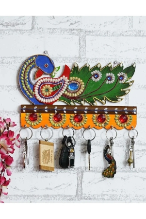 jaipurcrafts-multicolour-wood-key-holder-pack-of-1