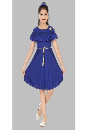 coxxup-blue-crepe-girls-fit-and-flare-dress-pack-of-1-none