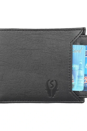 samtroh-pu-black-mens-regular-wallet-pack-of-1-black