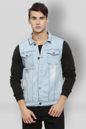 campus-sutra-blue-cotton-regular-fit-mens-denim-jacket-pack-of-1-none