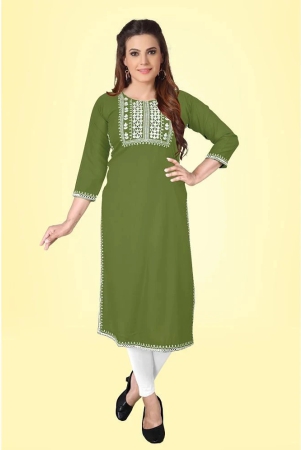 kapadia-green-rayon-womens-straight-kurti-pack-of-1-none