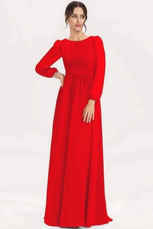 jash-creation-red-georgette-womens-gown-pack-of-1-none