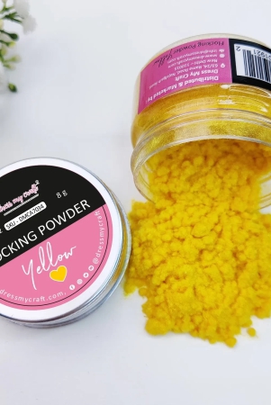 flocking-powder-yellow