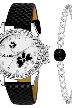 mikado-leather-round-womens-watch