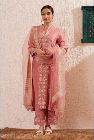 block-printed-straight-kurta-set-with-lace-detailing-on-pants-and-organza-dupatta-5xl