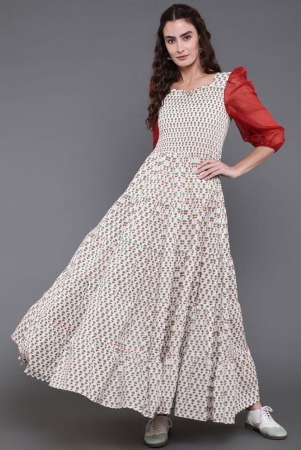 antaran-cotton-printed-ankle-length-womens-gown-white-pack-of-1-none