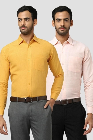 deshbandhu-dbk-multicolor-cotton-regular-fit-mens-formal-shirt-pack-of-2-none