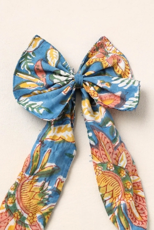 Handmade Fabric Butterfly Bow Hair Clip 11