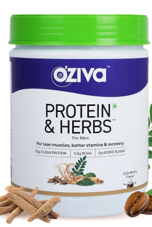 oziva-protein-herbs-for-men-cafe-mocha-500g-23g-whey-protein-15-multivitamins-for-muscle-building-recovery-and-stamina-certified-clean-oziva-protein-herbs-for-men-cafe-mocha-500g-23g