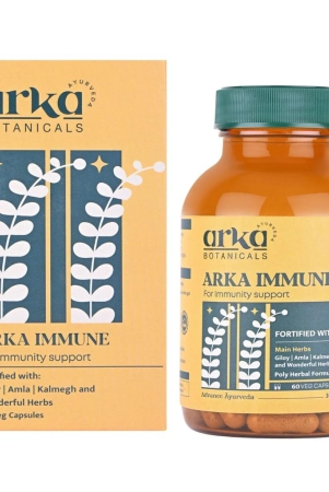 arka-botanicals-arka-immune-60-veg-capsules-ayurvedic-immunity-booster-with-giloy-amla-kalmegh-antioxidant-support-for-immune-health-vegan-natural-herbal-supplement