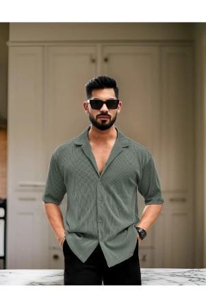 clafoutis-cotton-blend-regular-fit-solids-34th-sleeves-mens-casual-shirt-teal-pack-of-1-none