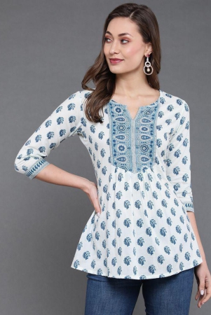 antaran-100-cotton-printed-a-line-womens-kurti-white-pack-of-1-none