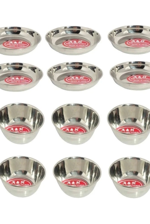 a-h-enterprises-12-pcs-stainless-steel-cereal-bowl-150-ml-steel